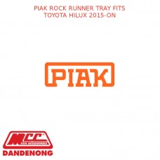 PIAK ROCK RUNNER TRAY FITS TOYOTA HILUX 2015-ON